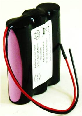 Batterie Saft 3x18650 1S3P ST1 3.7V 7.8Ah Lithium sortie fil. Garantie 6 mois