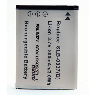 Batterie type Samsung SLB-0837 3.7V 800mAh. Garantie 1 an