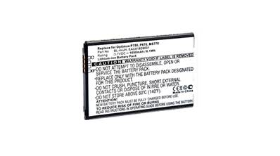 Batterie type LG BL-44JH /EAC61839001 / EAC61839006 3.7V 1650mAh. Garantie 1 an