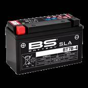 Batterie moto BS Battery YT7B-4 / YT7B-BS 12V 6.5Ah 110A +G. Garantie 6 mois
