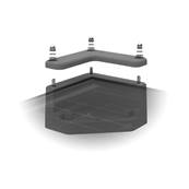 Support pour fixation à plat véhicule panneaux solaire cadre 40mm UNIFIX1C40