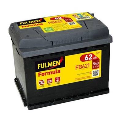 Batterie Fulmen FB621 12V 62AH 540A-L2G. Garantie 2 ans