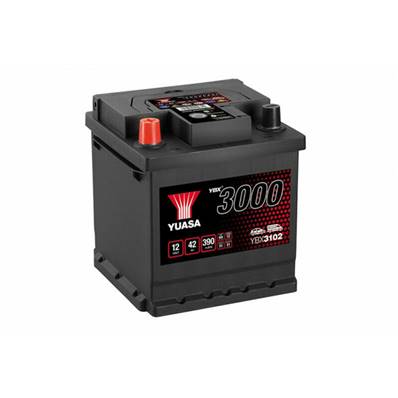 Batterie Yuasa YBX3102 12V 42Ah 390A-L0G. Garantie 2 ans