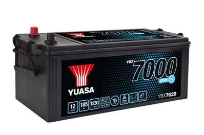 PROMOTION Batterie Yuasa YBX7629 EFB 12V 185Ah 1230A +G. Garantie 2 ans