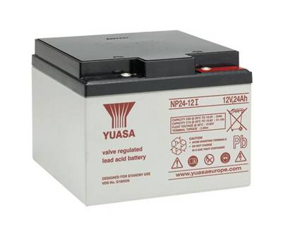 Batterie Yuasa NP24-12 12V 24Ah. Garantie 1 an