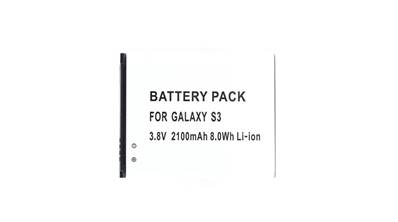 Batterie type Samsung Galaxy S3/ EB-L1G6LLU 3.8V 2100mAh. Garantie 1 an
