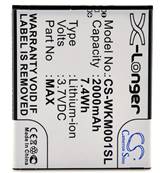 Batterie type Wiko MAX / L5503AE / Explay 3.7V 2000mAh. Garantie 1 an