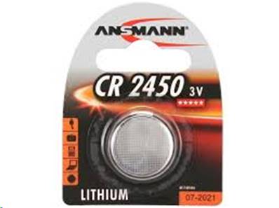 Pile bouton Ansmann CR2450 Lithium 3V