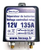 Coupleur-séparateur Tecsup 12V 135Ah. Garantie 1 an