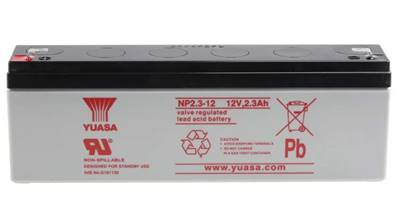 Batterie Yuasa étanche NP2.3-12 12V 2.3Ah. Garantie 1 an