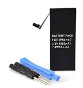 Batterie type Iphone 7 avec outils de démontage 3.8V 1960mAh. Garantie 1 an