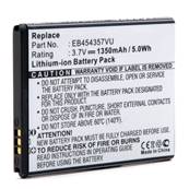 Batterie type Samsung EB454357VU 3.7V 1350mAh. Garantie 1 an