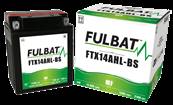 Batterie Fulbat AGM YTX14AHL-BS/FTX14AHL-BS 12V 12.6Ah 210A +D. Garantie 6 mois
