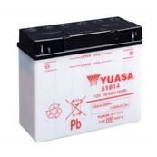 Batterie moto Yuasa 51814 12V 18Ah 100A +D pour BMW. Garantie 1 an