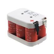 Batterie bloc éclairage de secours Saft 785502 7.2V 1.6Ah NI-CD