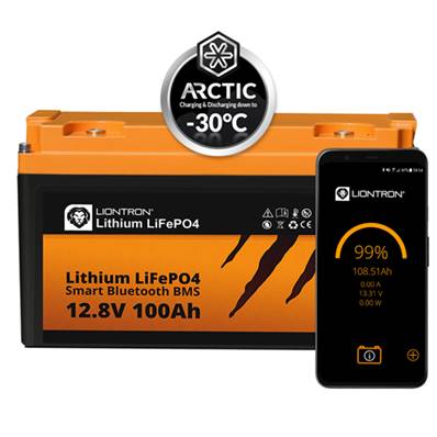 Batterie LIONTRON LISMART12100LX 12.8V 100Ah LifepO4 Smart BMS + Bluetooth