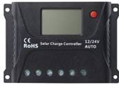Régulateur solaire avec détection crépusculaire 12/24V 10A. Garantie 1 an