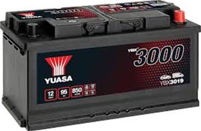 Batterie Yuasa YBX3019 12V 95Ah 850A-L5. Garantie 2 ans