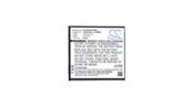 Batterie type Wiko Sunny / 2502 / Goa 3.7V 1200mAh. Garantie 1 an