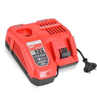 Chargeur Milwaukee origine M12-18FC /C1418C 12V-18V Li-ion. Garantie 1 an