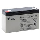 Batterie étanche Yuvolt Y12-6L 6V 12Ah. Garantie 6 mois