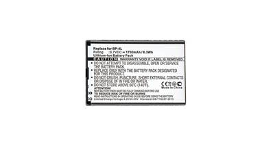 Batterie type Nokia BP-4L / BP4L 3.7V 1700mAh. Garantie 1 an