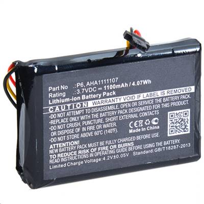 Batterie GPS Tom-Tom 4FA60 3.7v 1100mAh Li-ion. Garantie 6 mois