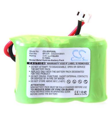 Batterie collier dressage Dogtra 175NCP 3.6V 210mAh NI-MH. Garantie 1 an