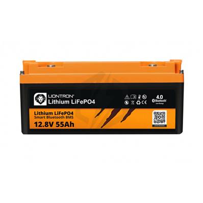 Batterie LIONTRON LISMART1255LX 12.8V 55Ah LifepO4 Smart BMS + Bluetooth. IP67
