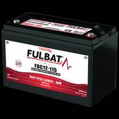 Batterie AGM Carboné FDC12-115AGM 115Ah/C20 - 95Ah/C5 +G. Garantie 1 an