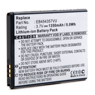Batterie type Samsung EB454357VU 3.7V 1350mAh. Garantie 1 an