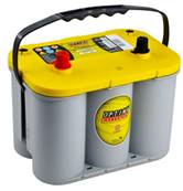 Batterie Optima Jaune S4.2 12V 55Ah 765A semi-traction +G. Garantie 2 ans